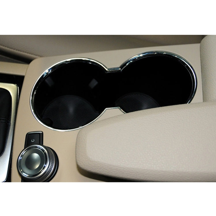 Car Central Control Storage Box Round Cover 2046800107 for Mercedes-Benz C-Class W204 2007-2014, Left Driving(Black) - Car Interior Mouldings by PMC Jewellery | Online Shopping South Africa | PMC Jewellery | Buy Now Pay Later Mobicred