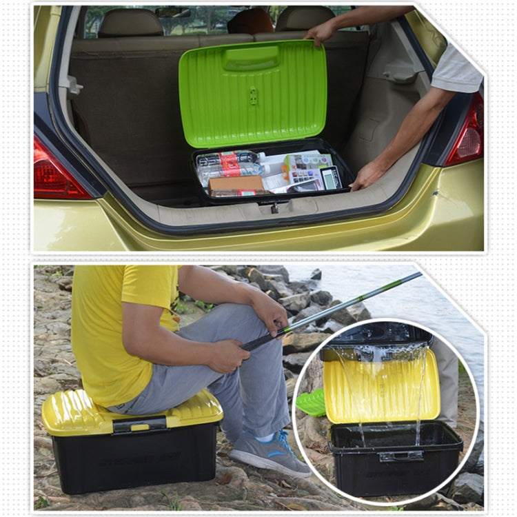 3R-2003 Car / Household Storage Box Sealed Box, Capacity: 50L(Green) - Stowing Tidying by 3R | Online Shopping South Africa | PMC Jewellery | Buy Now Pay Later Mobicred