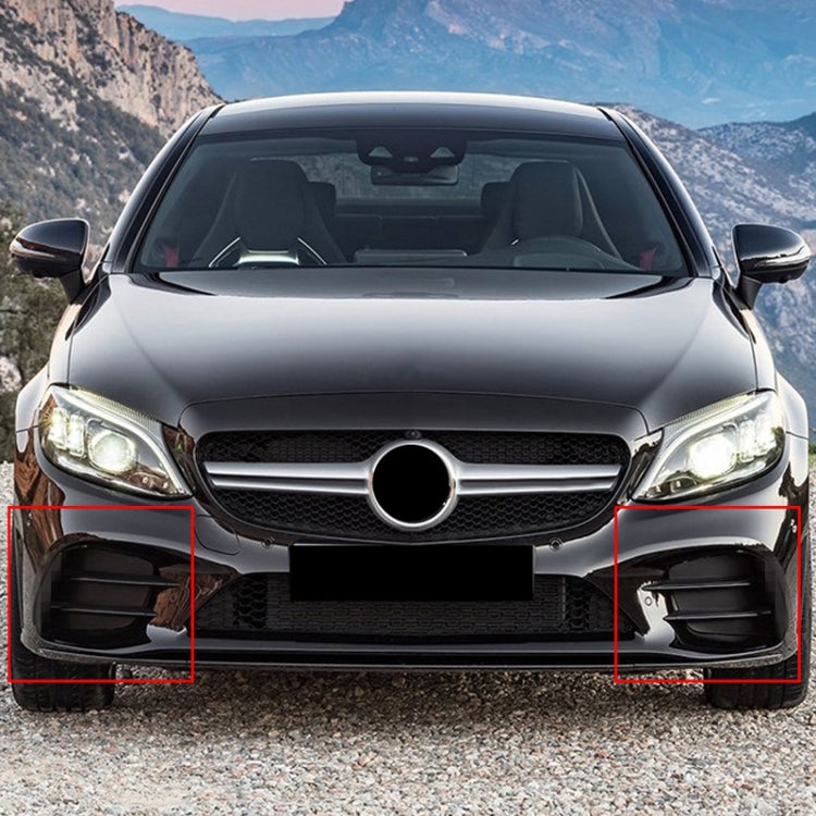 Car Air Inlet Grille Decoration Sticker Strip for Mercedes-Benz C Class C180L/C260L/C300L (Black) - Decorative Strip by PMC Jewellery | Online Shopping South Africa | PMC Jewellery | Buy Now Pay Later Mobicred