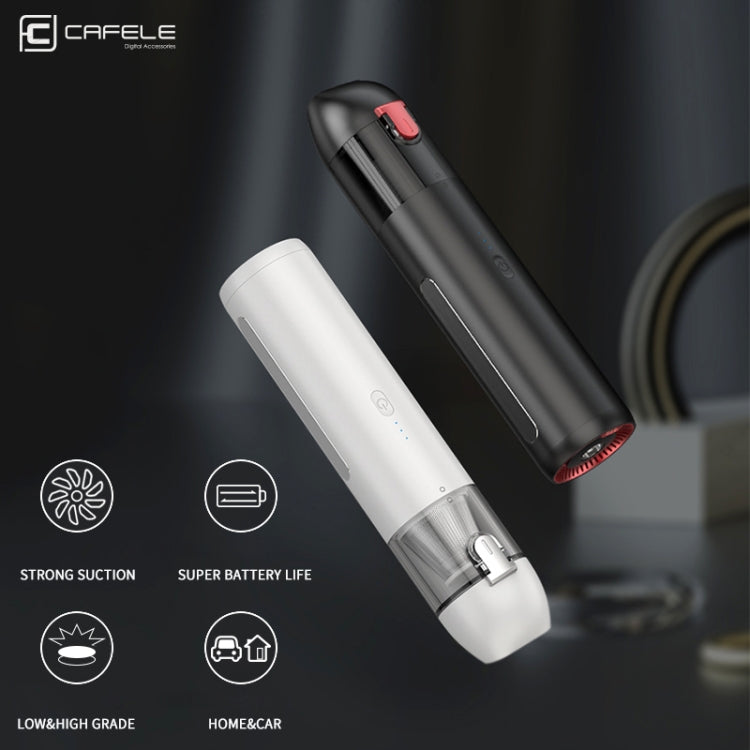 CAFELE CCZFJXCQ1WE Car / Home Handheld Wireless Charging Vacuum Cleaner(Black) - Vacuum Cleaner by CAFELE | Online Shopping South Africa | PMC Jewellery | Buy Now Pay Later Mobicred