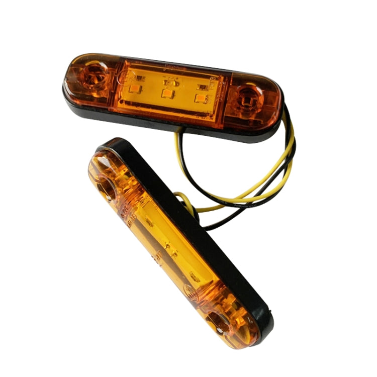 5 PCS MK-327 Car / Truck 3LEDs Side Marker Indicator Light Tail Light (White Light) - Clearance Lights by PMC TechLife | Online Shopping South Africa | PMC TechLife | Buy Now Pay Later Mobicred
