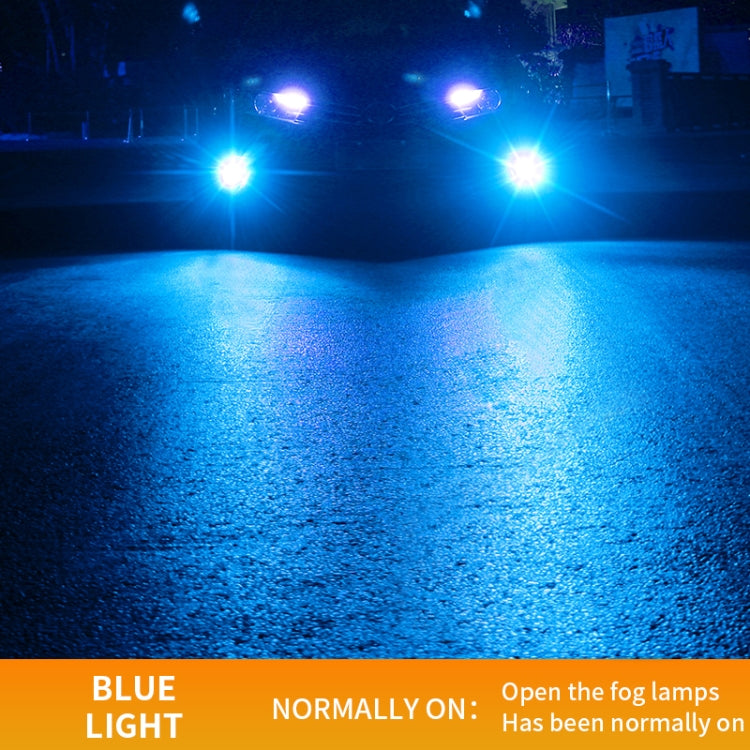 1 Pair 9006 27W / DC12V Car Aluminum Alloy LED Headlight (Blue Light) - LED Headlamps by PMC TechLife | Online Shopping South Africa | PMC TechLife | Buy Now Pay Later Mobicred