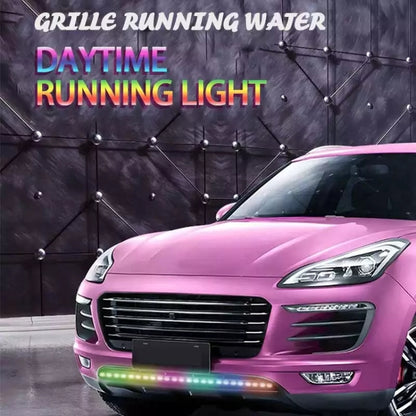 Z08-80CM 80cm DC12V-24V Car Front Grille LED RGB Daytime Running Lights Strip Colorful Lamp - Running Lights by PMC Jewellery | Online Shopping South Africa | PMC Jewellery | Buy Now Pay Later Mobicred