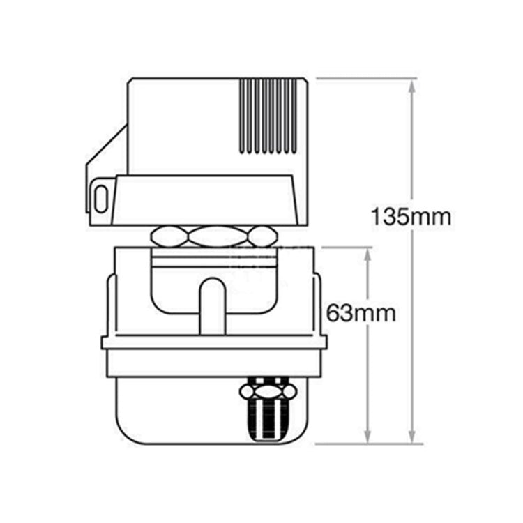 12V 300A Car Selector Isolator Disconnect Rotary Switch Cut (Red) - Car Switches by PMC TechLife | Online Shopping South Africa | PMC TechLife | Buy Now Pay Later Mobicred