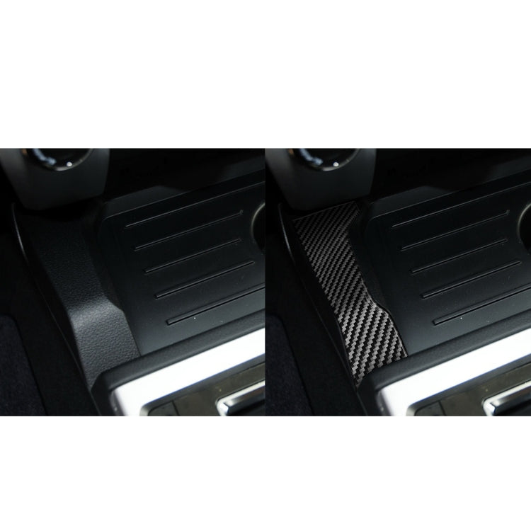 2 PCS / Set Carbon Fiber Car Central Control Gear Decorative Sticker for Toyota Tundra 2014-2018, Left Right Driving - Car Interior Mouldings by PMC Jewellery | Online Shopping South Africa | PMC Jewellery | Buy Now Pay Later Mobicred