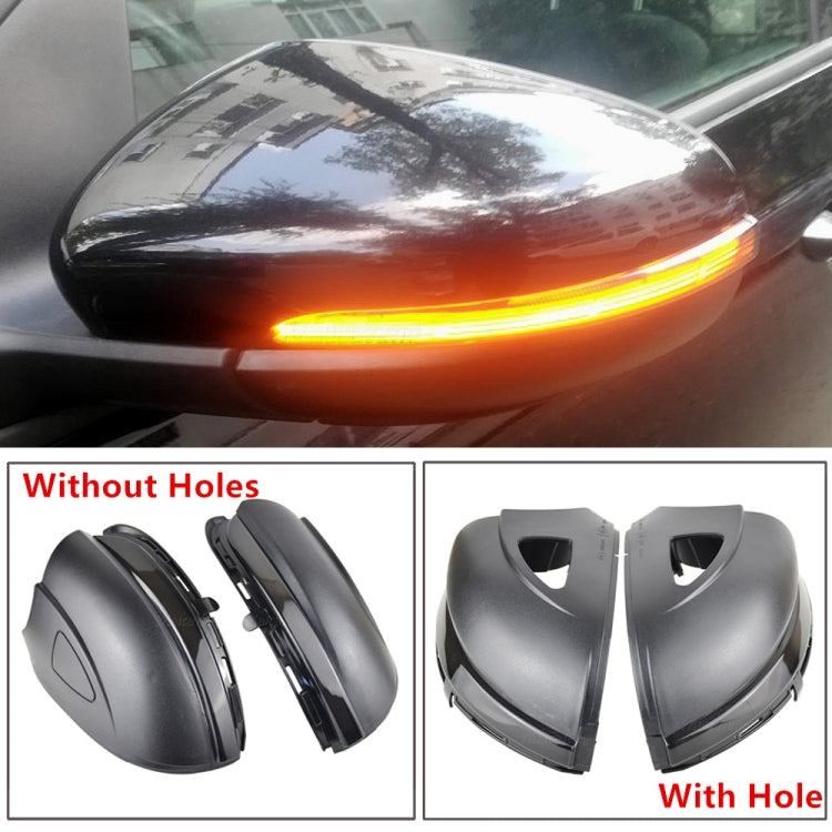 1 Pair For Volkswagen Golf 6 MK6 Car Dynamic LED Turn Signal Light Rearview Mirror Flasher Water Blinker, without Hole - Arrow Turn Lights by PMC Jewellery | Online Shopping South Africa | PMC Jewellery | Buy Now Pay Later Mobicred