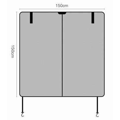 Car Tailgate Magnetic Anti-mosquito Sunshade Screen - Window Foils & Solar Protection by PMC Jewellery | Online Shopping South Africa | PMC Jewellery | Buy Now Pay Later Mobicred