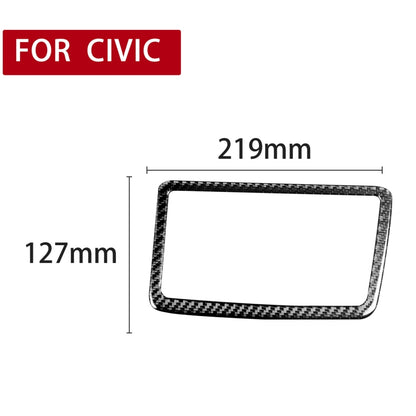 Car Carbon Fiber Small Storage Box Decorative Sticker for Honda Civic 8th Generation 2006-2011, Right Drive - Car Interior Mouldings by PMC Jewellery | Online Shopping South Africa | PMC Jewellery | Buy Now Pay Later Mobicred