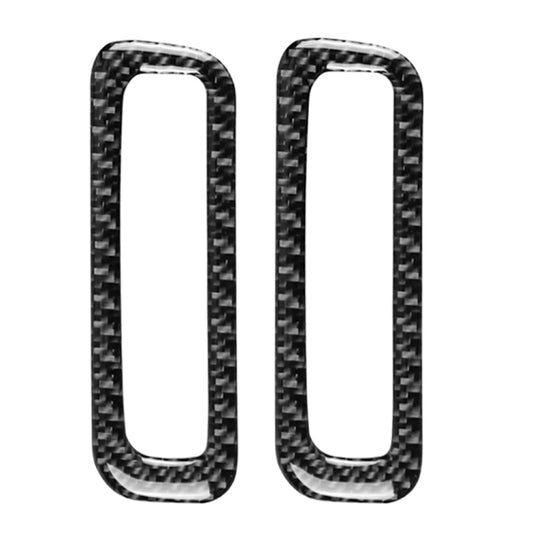 Car Carbon Fiber A-pillar Air Outlet Decorative Sticker for Mazda CX-5 2017-2018, Left and Right Drive Universal - Car Interior Mouldings by PMC Jewellery | Online Shopping South Africa | PMC Jewellery | Buy Now Pay Later Mobicred