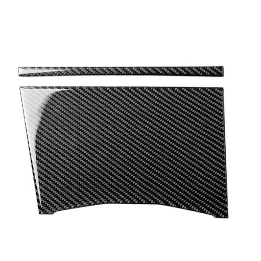 2 in 1 Car Carbon Fiber Water Cup Cover Decorative Sticker for BMW 3 Series G20/G28/325Li/330d/335 2019-2020, Left Drive - Car Interior Mouldings by PMC Jewellery | Online Shopping South Africa | PMC Jewellery | Buy Now Pay Later Mobicred