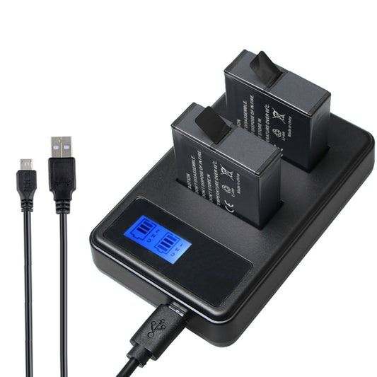 AHDBT-501 LCD Screen Dual Batteries Charger for GoPro HERO5 with Displays Charging Capacity - Charger by PMC Jewellery | Online Shopping South Africa | PMC Jewellery | Buy Now Pay Later Mobicred