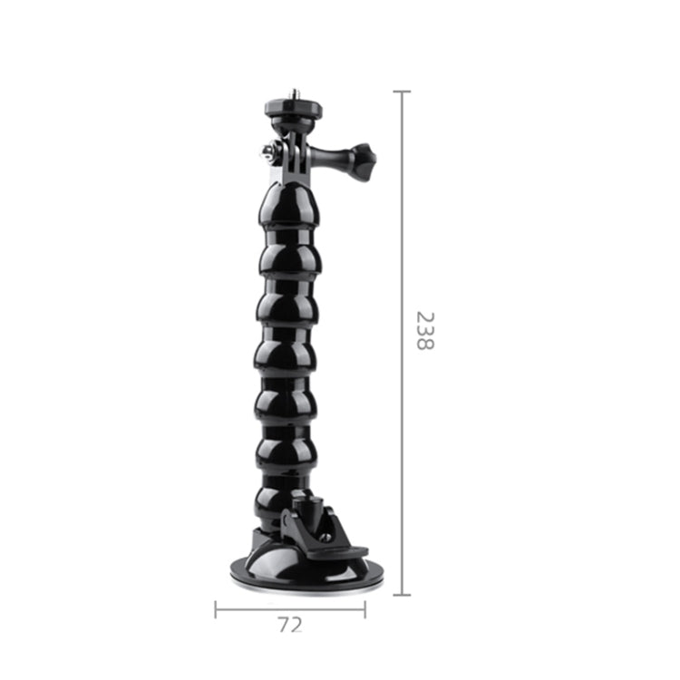 Extended Suction Cup Jaws Flex Clamp Mount(Black) - free shipping - PMC TechLife - Order now!