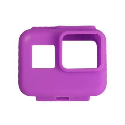 Original for GoPro HERO5 Silicone Border Frame Mount Housing Protective Case Cover Shell(Purple) - Silicone Cases by PMC Jewellery | Online Shopping South Africa | PMC Jewellery | Buy Now Pay Later Mobicred