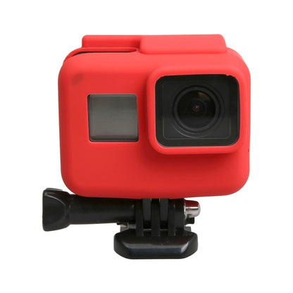 Original for GoPro HERO5 Silicone Border Frame Mount Housing Protective Case Cover Shell(Red) - Silicone Cases by PMC Jewellery | Online Shopping South Africa | PMC Jewellery | Buy Now Pay Later Mobicred