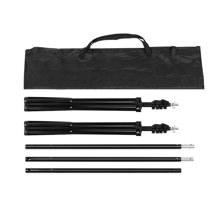 200x200cm Photo Studio Background Support Stand Backdrop Crossbar Bracket Kit - free shipping - PMC TechLife - Order now!