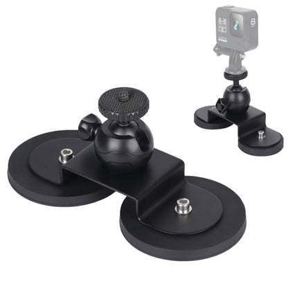 Car Suction Cup Mount Bracket for GoPro Hero11 Black / HERO10 Black / HERO9 Black / HERO8 Black /7 /6 /5 /5 Session /4 Session /4 /3+ /3 /2 /1, Xiaoyi and Other Action Cameras, Size: L(Black) - Holder by PMC Jewellery | Online Shopping South Africa | PMC Jewellery | Buy Now Pay Later Mobicred