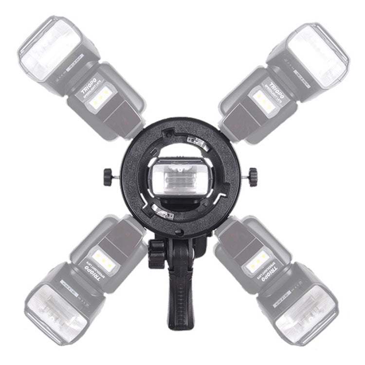 TRIOPO TR-05 Flash Holder Multi-function Camera Universal S-type Holder Accessories Transfer Interface - free shipping - PMC TechLife - Order now!