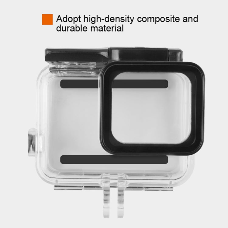 45m Waterproof Housing Protective Case + Touch Screen Back Cover for GoPro NEW HERO /HERO6 /5, with Buckle Basic Mount & Screw, No Need to Remove Lens (Transparent) - Waterproof Cases by PMC Jewellery | Online Shopping South Africa | PMC Jewellery | Buy Now Pay Later Mobicred