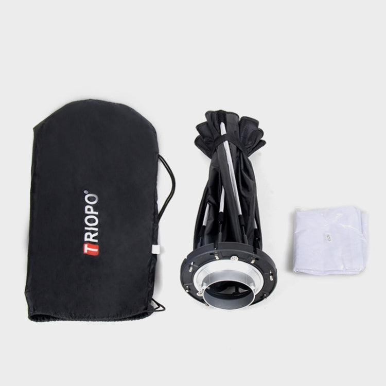 TRIOPO K2-55 55cm Speedlite Flash Octagon Parabolic Softbox Bowens Mount Diffuser(Black) - free shipping - PMC TechLife - Order now!
