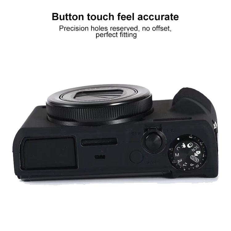 For Canon PowerShot G7 X Mark III / G7X III / G7X3 Soft Silicone Protective Case(Yellow) - free shipping - PMC TechLife - Order now!