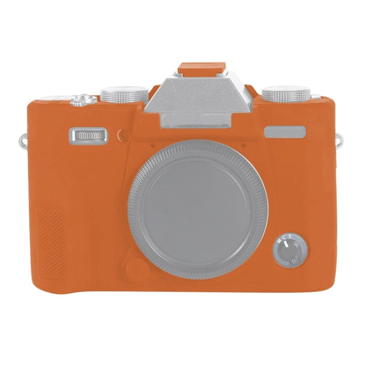 For FUJIFILM X-T30 Soft Silicone Protective Case(Orange) - Protective Case by PMC Jewellery | Online Shopping South Africa | PMC Jewellery | Buy Now Pay Later Mobicred