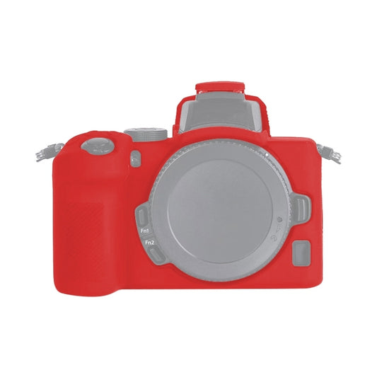 Soft Silicone Protective Case for Nikon Z50 (Red) - Protective Case by PMC Jewellery | Online Shopping South Africa | PMC Jewellery | Buy Now Pay Later Mobicred