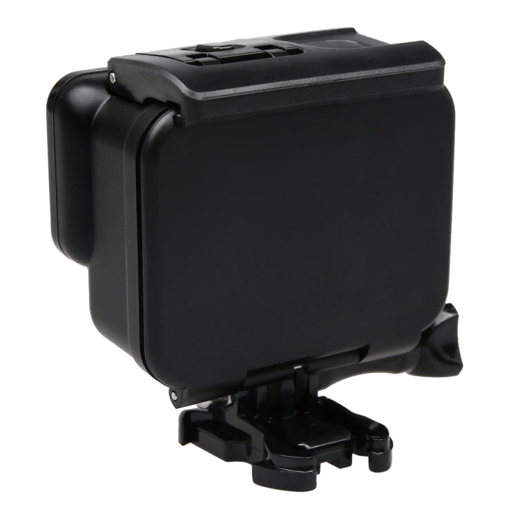 2 in 1 for GoPro HERO6 /5 Touch Screen Back Cover + 45m Waterproof Housing Protective Case(Need to Disassemble Lens When Installed) with Buckle Basic Mount & Lead Screw(Black) - Waterproof Cases by PMC Jewellery | Online Shopping South Africa | PMC Jewellery | Buy Now Pay Later Mobicred