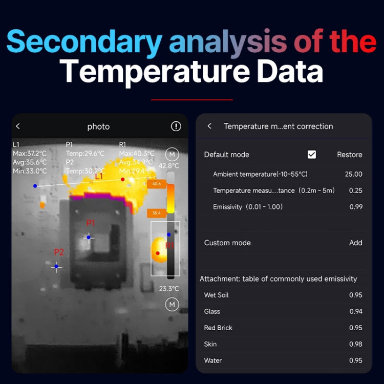 InfiRay P2 Pro Type-C Smartphones Thermal Camera Night Vision Infrared Thermal Imager (Grey) - Thermal Cameras by InfiRay | Online Shopping South Africa | PMC Jewellery | Buy Now Pay Later Mobicred