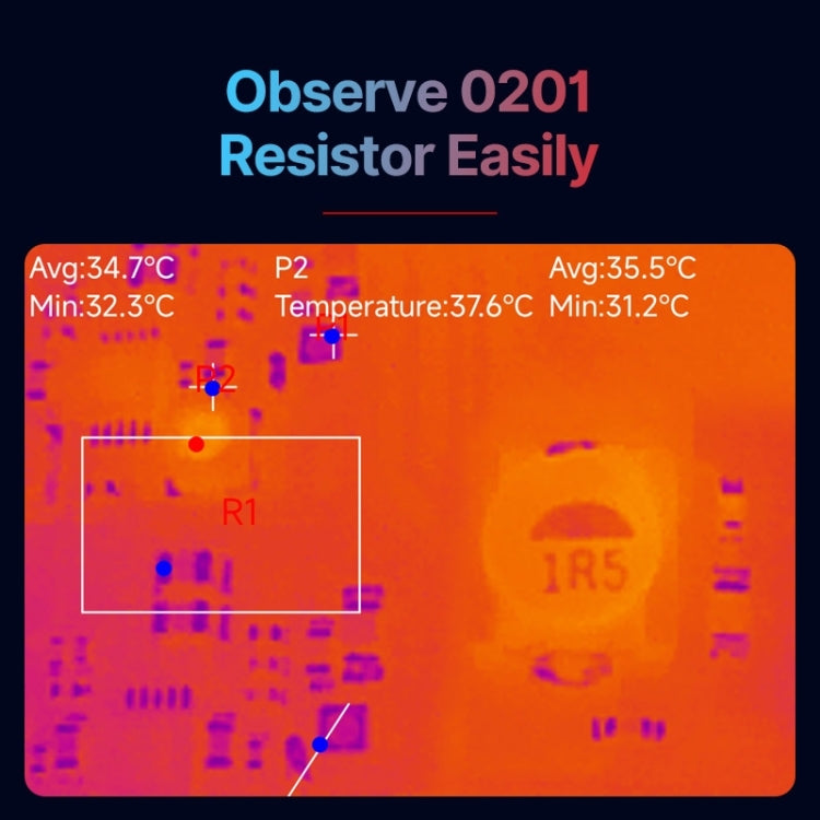 InfiRay P2 Pro 8-Pin iOS Phones Night Vision Infrared Thermal Imager with Magnetic Macro Lens (Grey) - Thermal Cameras by InfiRay | Online Shopping South Africa | PMC Jewellery | Buy Now Pay Later Mobicred