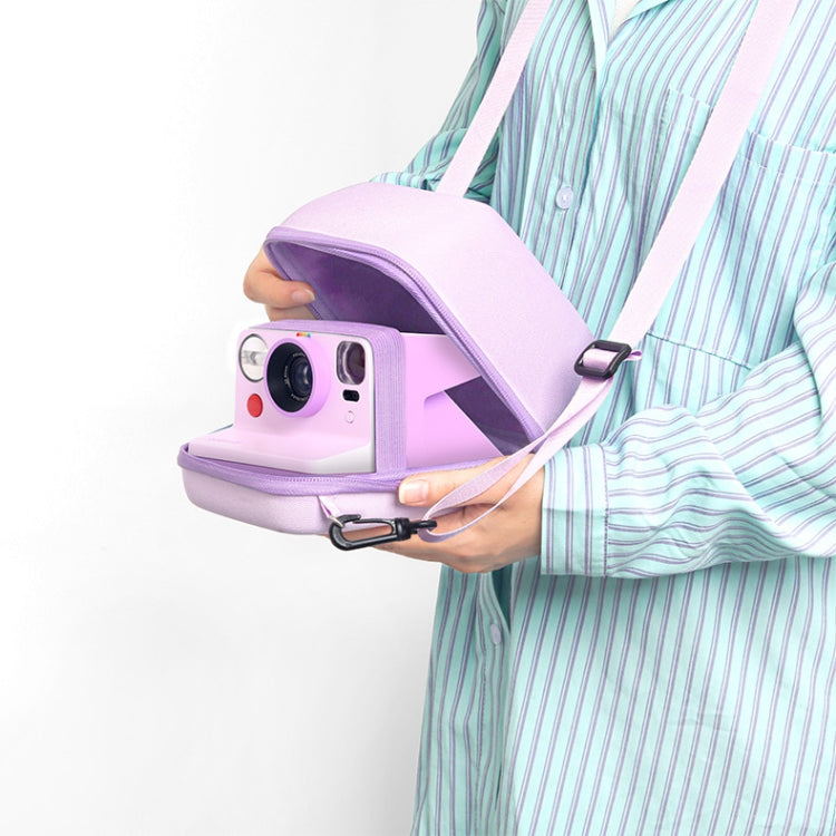 For Polaroid One Step 2 / NOW EVA Camera Case Shockproof Camera Storage Bag (Purple) - Leather Bag by PMC TechLife | Online Shopping South Africa | PMC TechLife | Buy Now Pay Later Mobicred