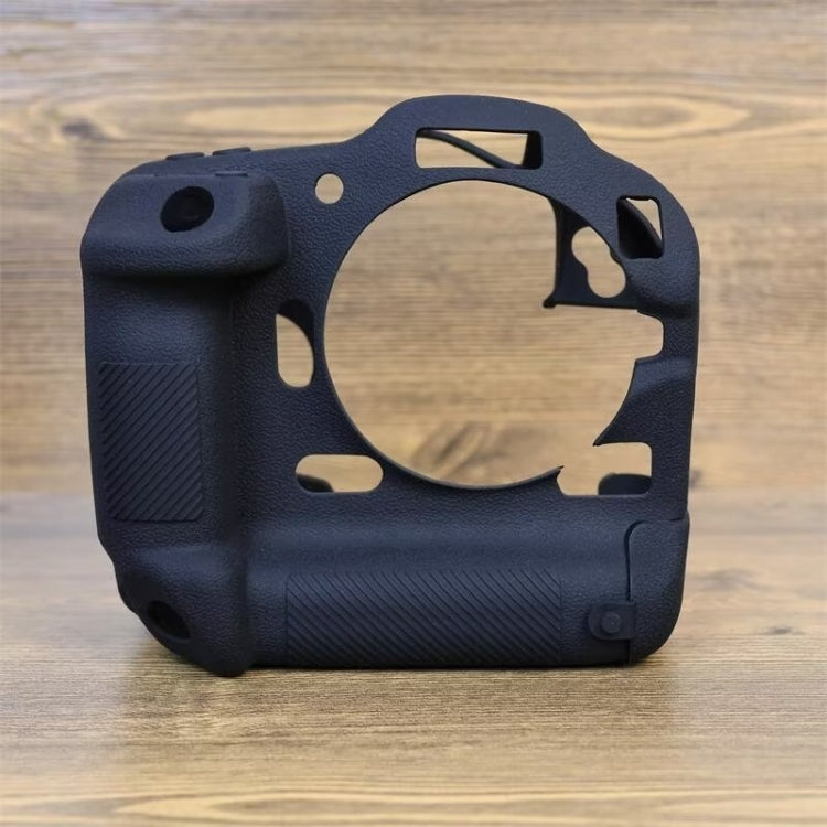 For Canon EOS R3 Soft Silicone Protective Case (Black) - Protective Case by PMC TechLife | Online Shopping South Africa | PMC TechLife | Buy Now Pay Later Mobicred