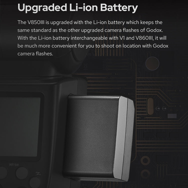 Godox V850III 2.4GHz Wireless Flash Speedlite Camera Light(US Plug) - free shipping - PMC TechLife - Order now!