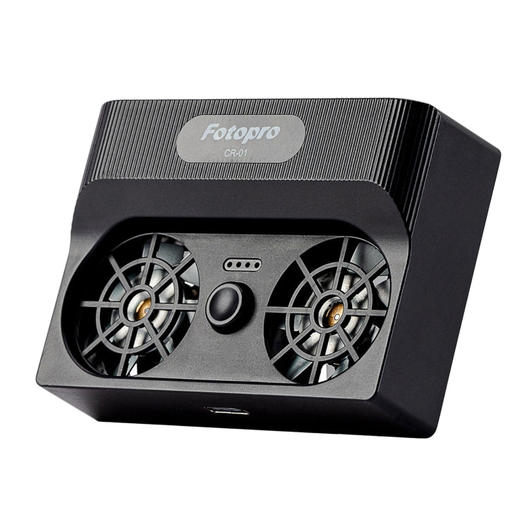 Fotopro CR-01 Camera Cooling Fan Cooler Heat Sink (Black) -  by Fotopro | Online Shopping South Africa | PMC Jewellery | Buy Now Pay Later Mobicred