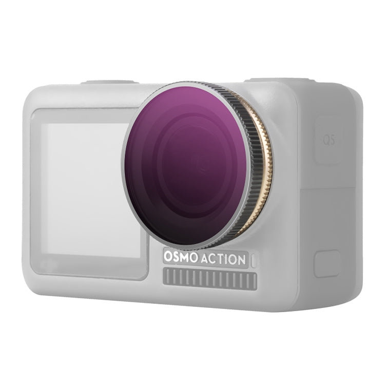 Sunnylife OA-FI172 ND4/PL Adjustable Lens Filter for DJI OSMO ACTION - Lens Filter by Sunnylife | Online Shopping South Africa | PMC TechLife | Buy Now Pay Later Mobicred