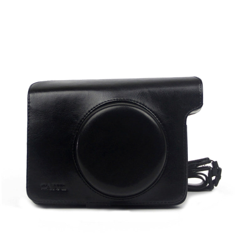 Vintage PU Leather Case Bag for Polaroid W300 Camera, with Adjustable Shoulder Strap (Black) - free shipping - PMC TechLife - Order now!