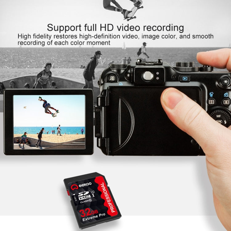 eekoo 32GB High Speed Class 10 SD Memory Card for All Digital Devices with SD Card Slot - SD Card by eekoo | Online Shopping South Africa | PMC Jewellery | Buy Now Pay Later Mobicred