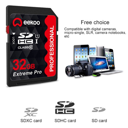 eekoo 32GB High Speed Class 10 SD Memory Card for All Digital Devices with SD Card Slot - SD Card by eekoo | Online Shopping South Africa | PMC Jewellery | Buy Now Pay Later Mobicred