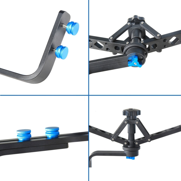 YELANGU YLG-0108F Spider Stabilizer with Quick Release Plate for Camcorder DV Video Camera DSLR - free shipping - PMC TechLife - Order now!