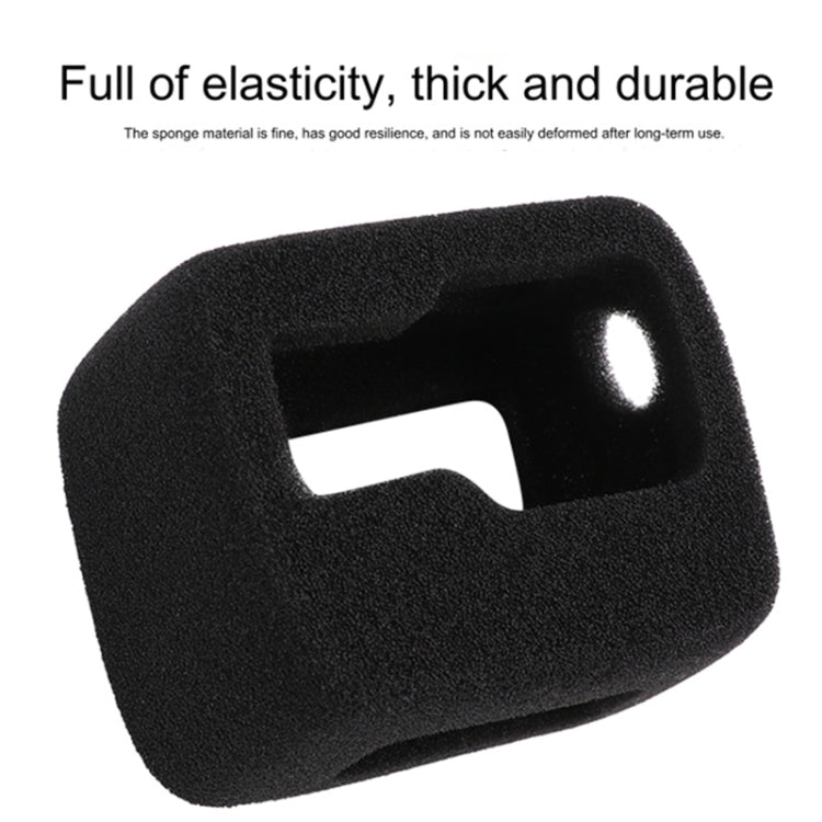 For Insta360 Ace Pro Sponge Foam Windshield Housing Case (Black) - Case & Bags by PMC TechLife | Online Shopping South Africa | PMC TechLife | Buy Now Pay Later Mobicred