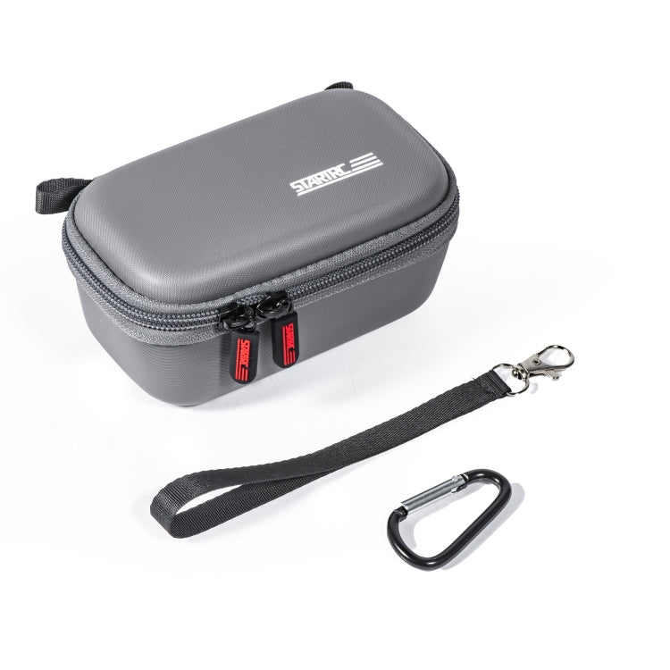 For Insta360 X4 STARTRC Camera Carry Case with Carabiner & Strap (Grey) - Case & Bags by STARTRC | Online Shopping South Africa | PMC Jewellery | Buy Now Pay Later Mobicred