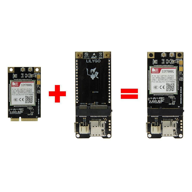 TTGO T-PCIE ESP32-WROVER-B AXP192 Chip WiFi Bluetooth Nano Card SIM Series Module Hardware Composable Development Board, SIM7600SA-PCIE - free shipping - PMC Jewellery - Order now!