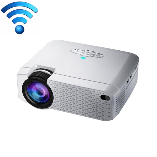 D40S 1600 Lumens Portable Home Theater LED HD Digital Projector (Silver) - LED Projector by PMC Jewellery | Online Shopping South Africa | PMC Jewellery | Buy Now Pay Later Mobicred