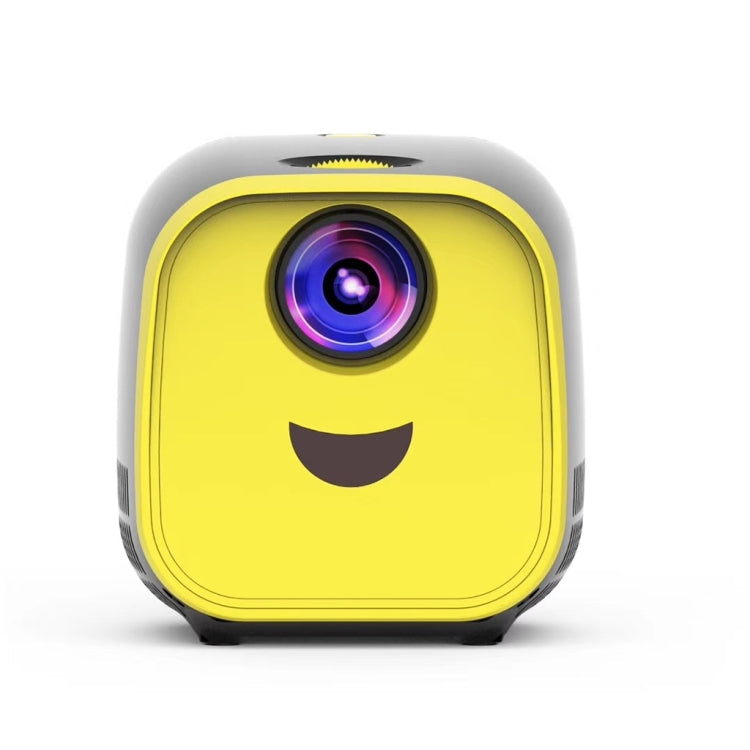 L1 Children Projector Mini LED Portable Home Speaker Projector, AU Plug(Yellow) - LED Projector by PMC Jewellery | Online Shopping South Africa | PMC Jewellery | Buy Now Pay Later Mobicred