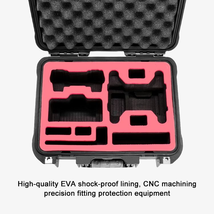 PGYTECH P-SP-101 Shockproof Waterproof Explosion-proof Hard Box Carrying Case for DJI Shark (Black) - Backpacks & Bags by PGYTECH | Online Shopping South Africa | PMC Jewellery | Buy Now Pay Later Mobicred