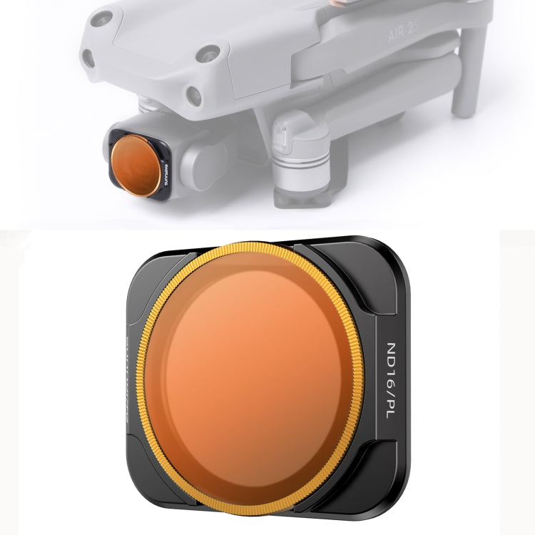 Sunnylife A2S-FI9343 ND16PL Lens Filter for DJI Air 2S - Lens Filter by Sunnylife | Online Shopping South Africa | PMC TechLife | Buy Now Pay Later Mobicred