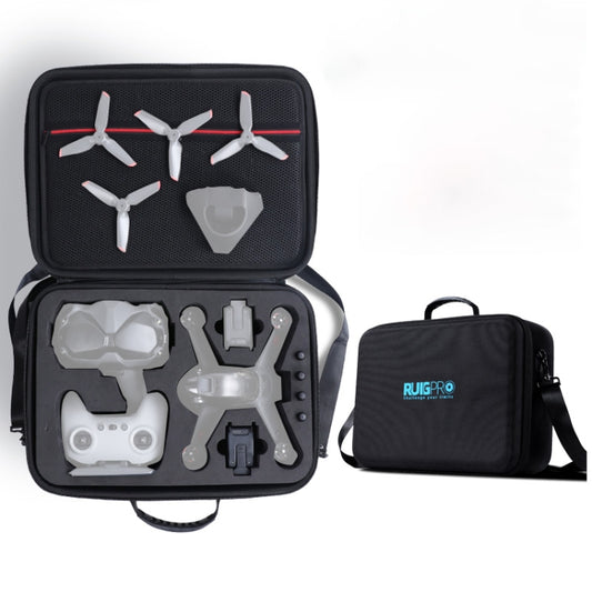 RUIGPRO for DJI FPV Portable Single Shoulder Storage Box Case Travel Carrying Bag(Black) - Case & Bags by RUIGPRO | Online Shopping South Africa | PMC Jewellery | Buy Now Pay Later Mobicred