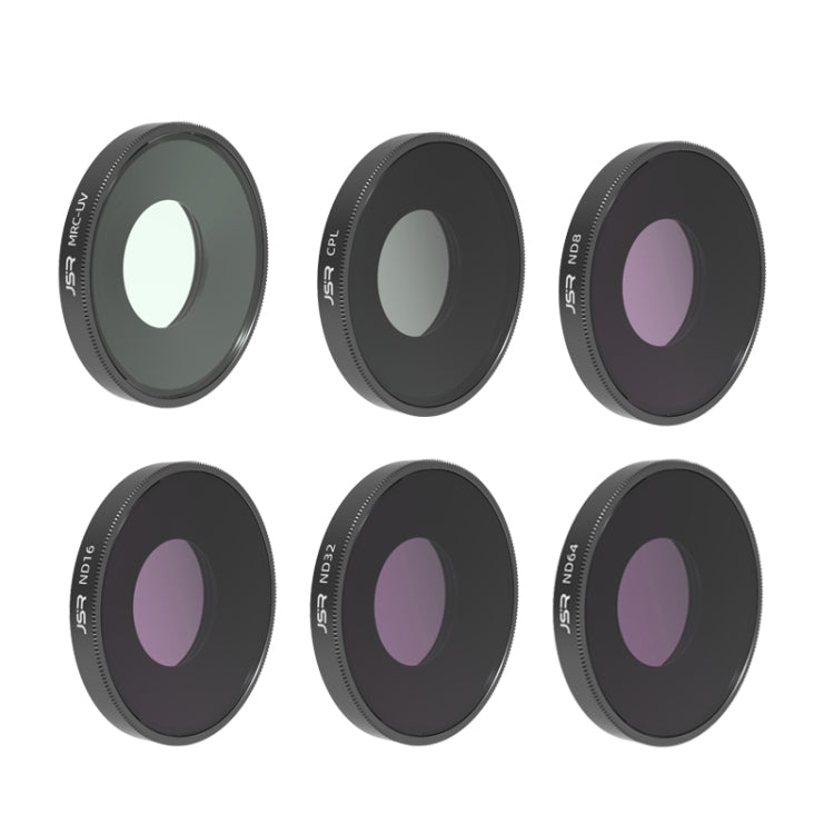 JSR 4 in 1 UV CPL ND8 ND16 ND32 ND64 Lens Filter For DJI Osmo Action 3 -  by JSR | Online Shopping South Africa | PMC Jewellery | Buy Now Pay Later Mobicred