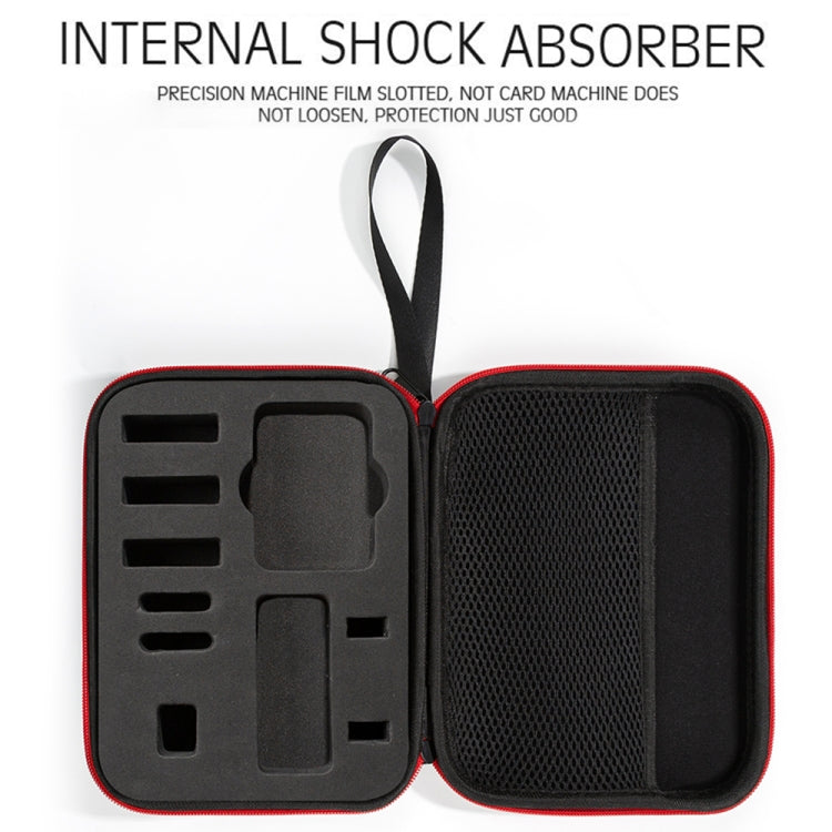 For DJI Osmo Action 3 Carrying Storage Case Bag,Size: 21x 16 x 6cm (Black) - Case & Bags by PMC TechLife | Online Shopping South Africa | PMC TechLife | Buy Now Pay Later Mobicred