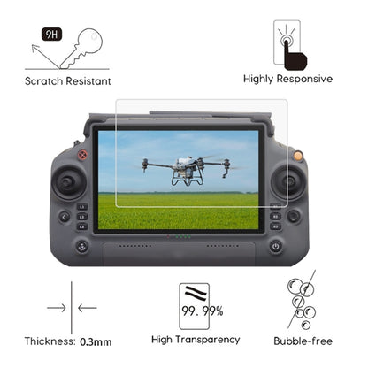 For DJI T40 Remote Control Explosion-proof Tempered Glass Drone RC Screen Film - Others by PMC Jewellery | Online Shopping South Africa | PMC Jewellery | Buy Now Pay Later Mobicred