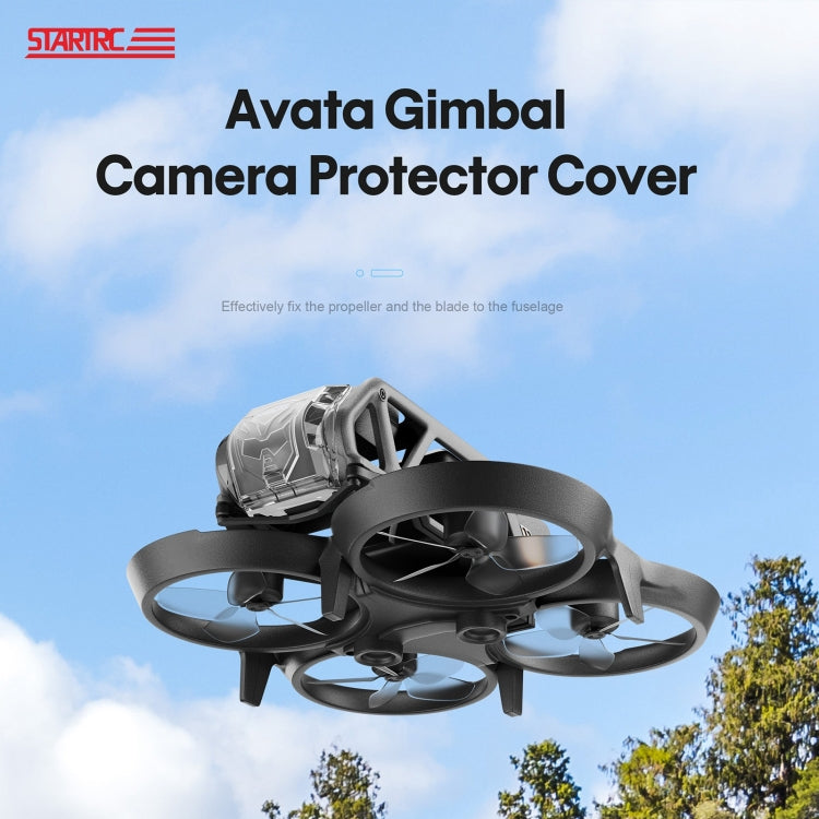 For DJI Avata Lens Cover Gimbal Shield Cover (Transparent) - Lens Hood by STARTRC | Online Shopping South Africa | PMC Jewellery | Buy Now Pay Later Mobicred